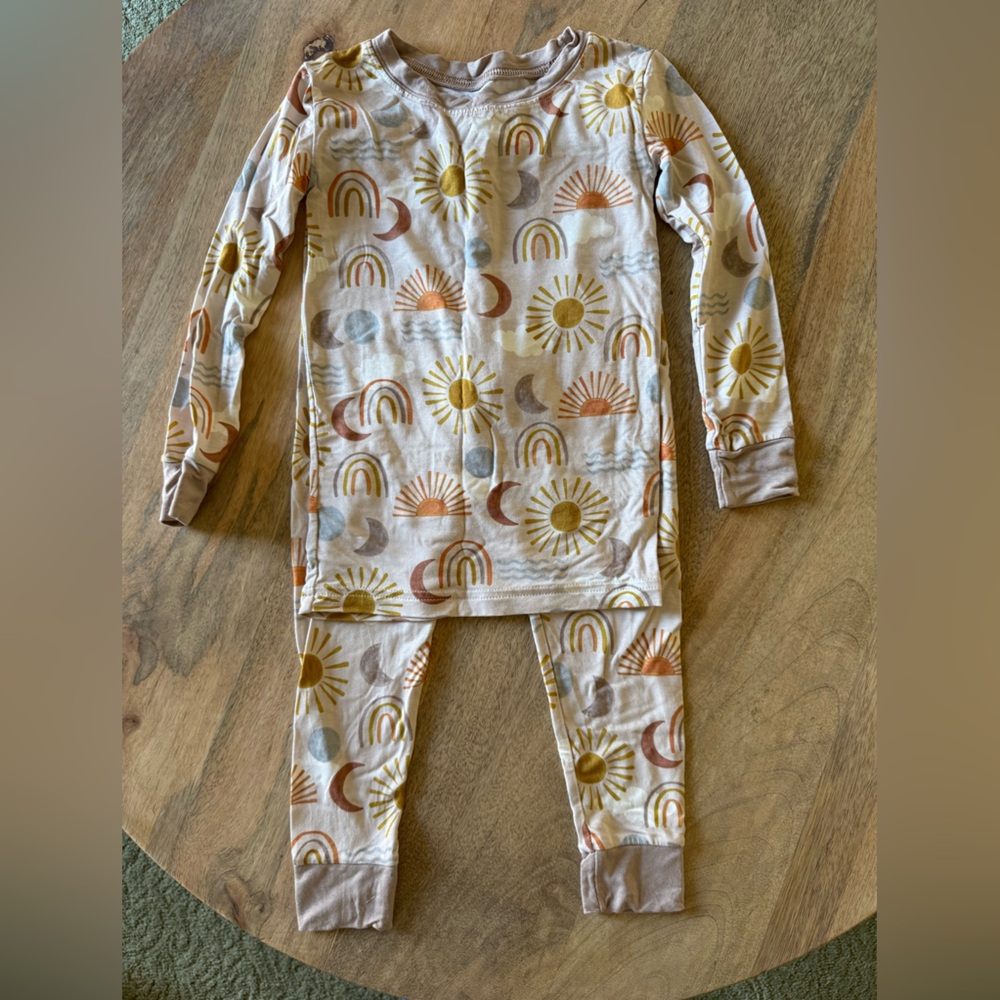 Little Sleepies Sun and Moon Pajama Set